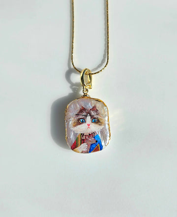 Cat and Mouse Pendant