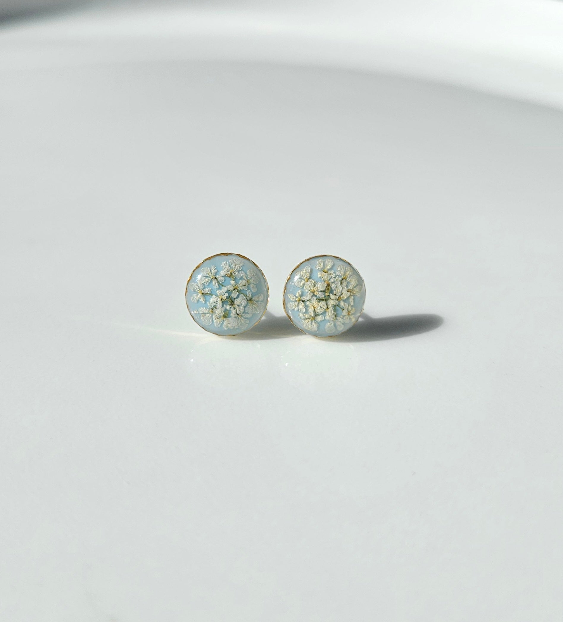 Lace Flower in light Blue
