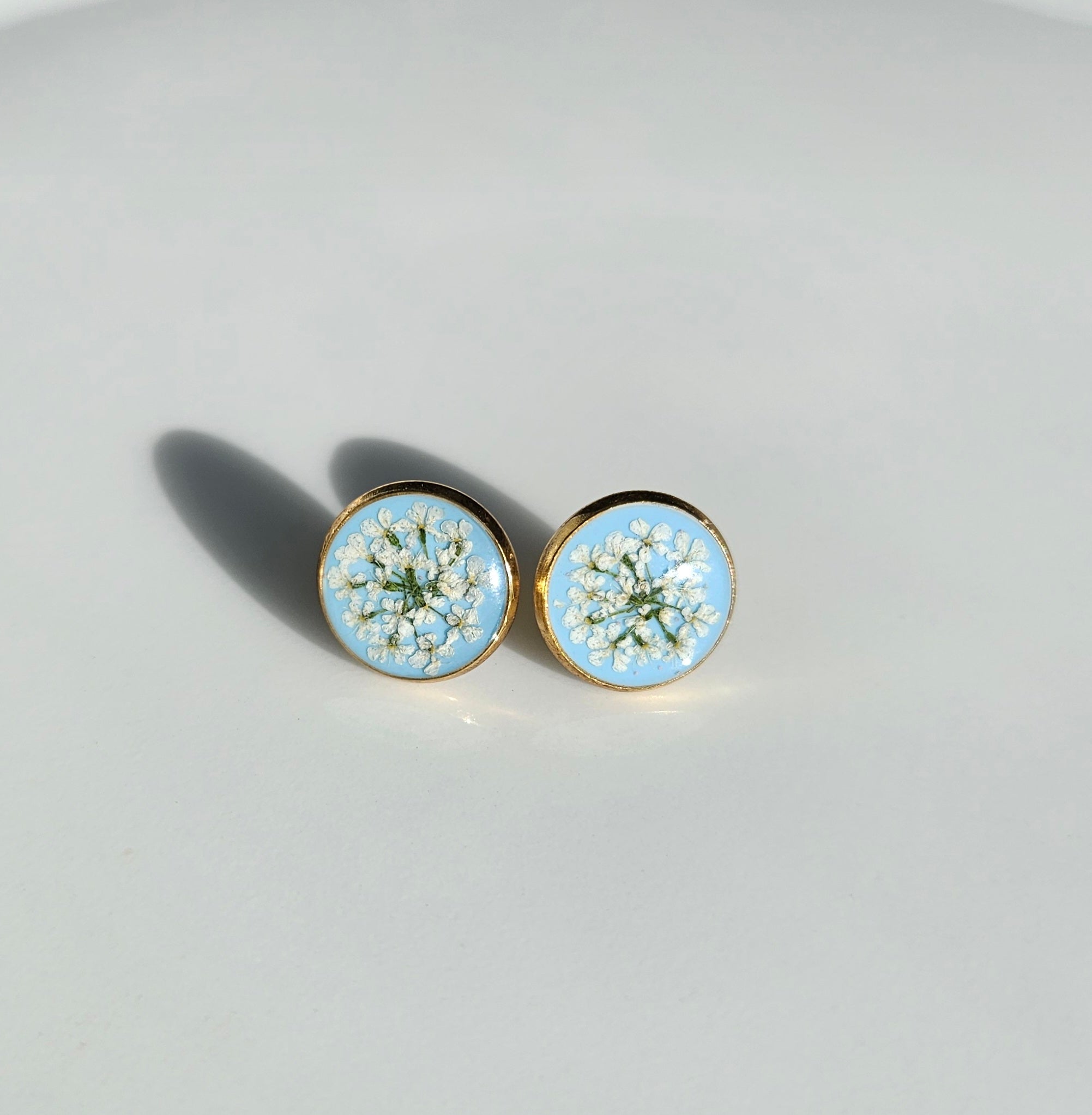 Lace Flower in Baby Blue