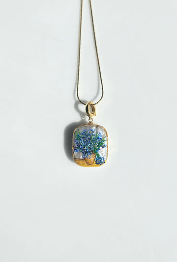 Vase of Irises Pendant