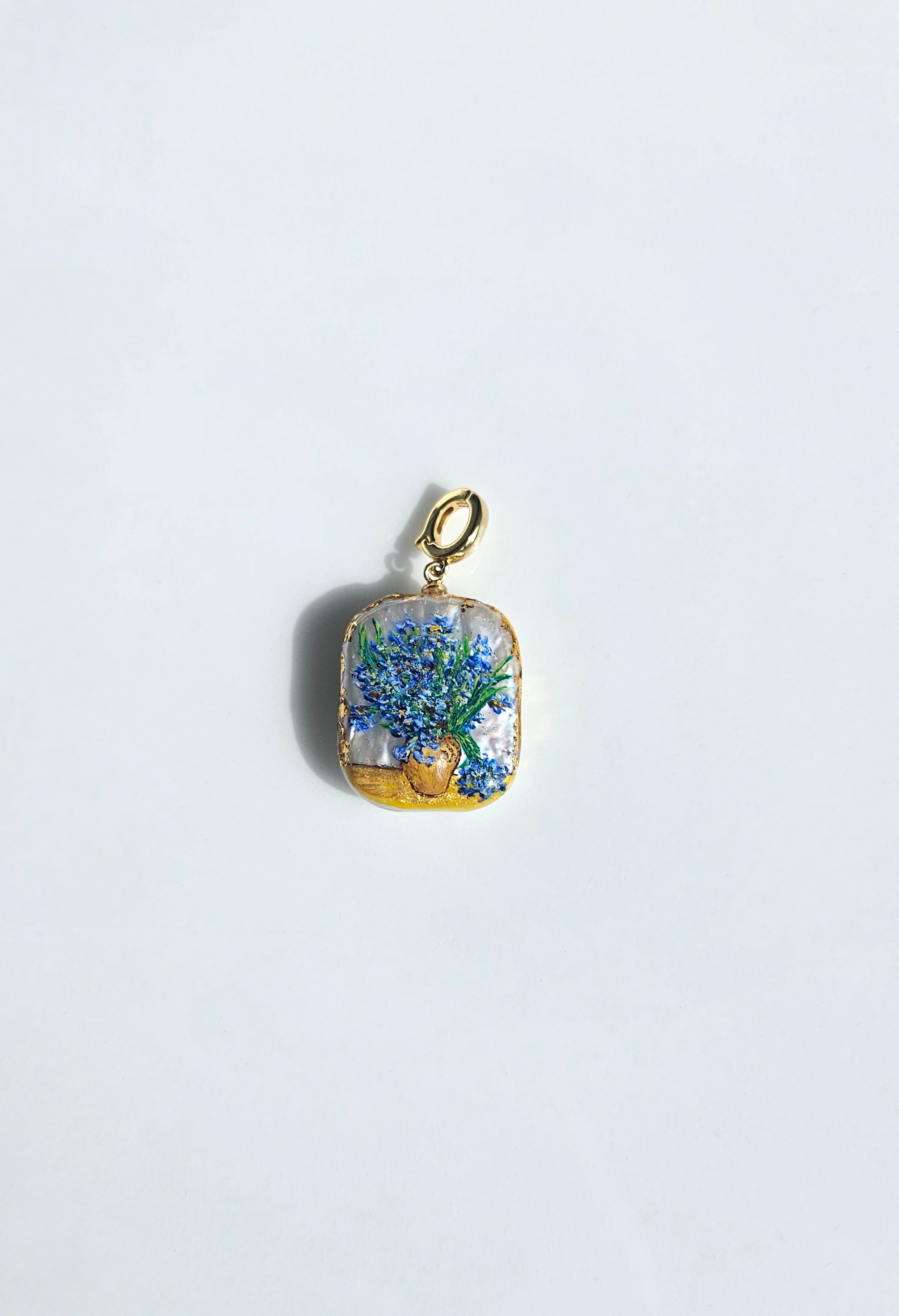 Vase of Irises Pendant
