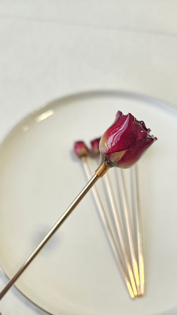 Rose Hair Pin