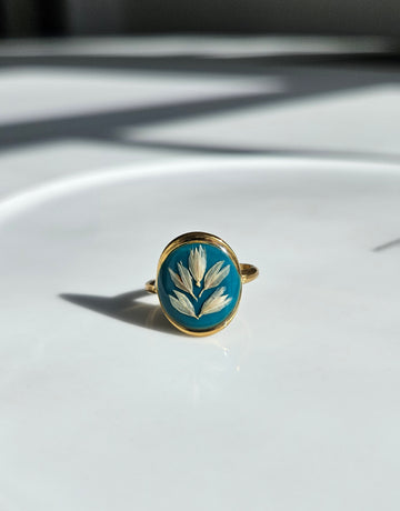 Baby oat in Teal