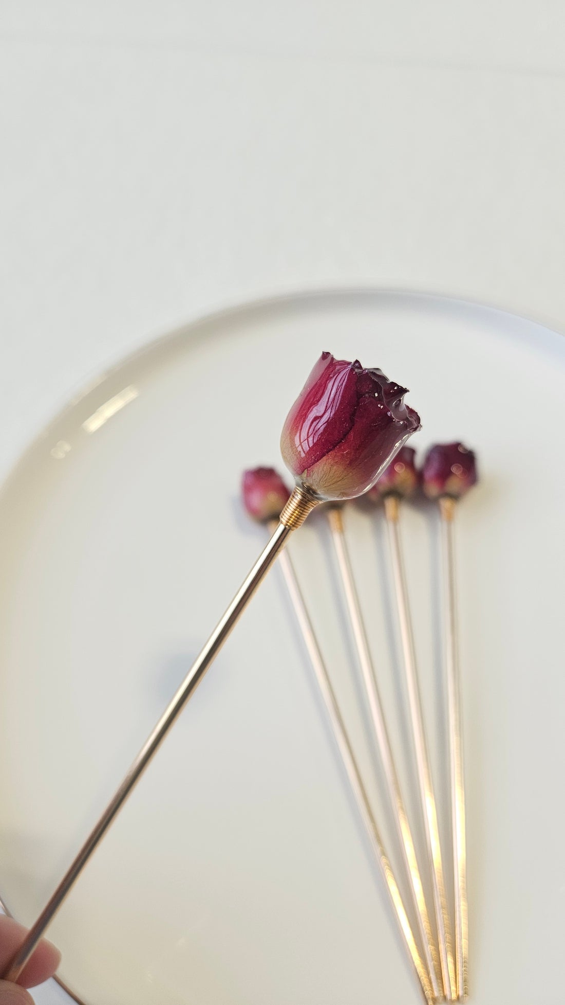 Rose Hair Pin