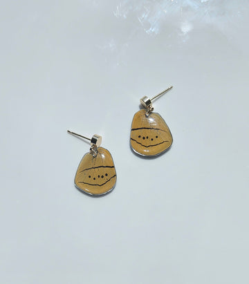 Perisama humboldtii Wing Earrings